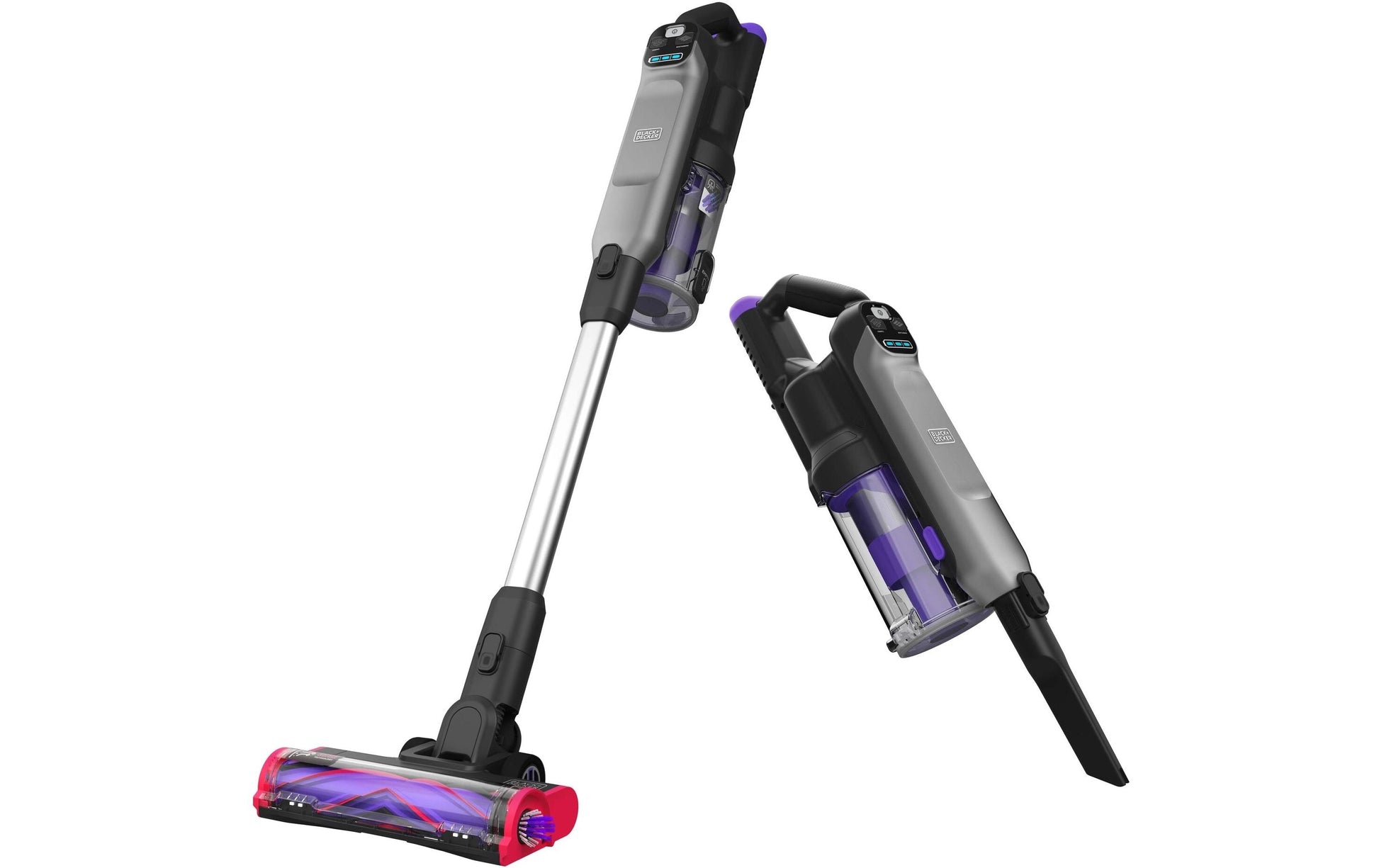 Black & Decker BLACK+DECKER Stielsauger BHFEA640WG – 4000 mAh, 0,8 l, Akkubetrieb, 2 Stufen