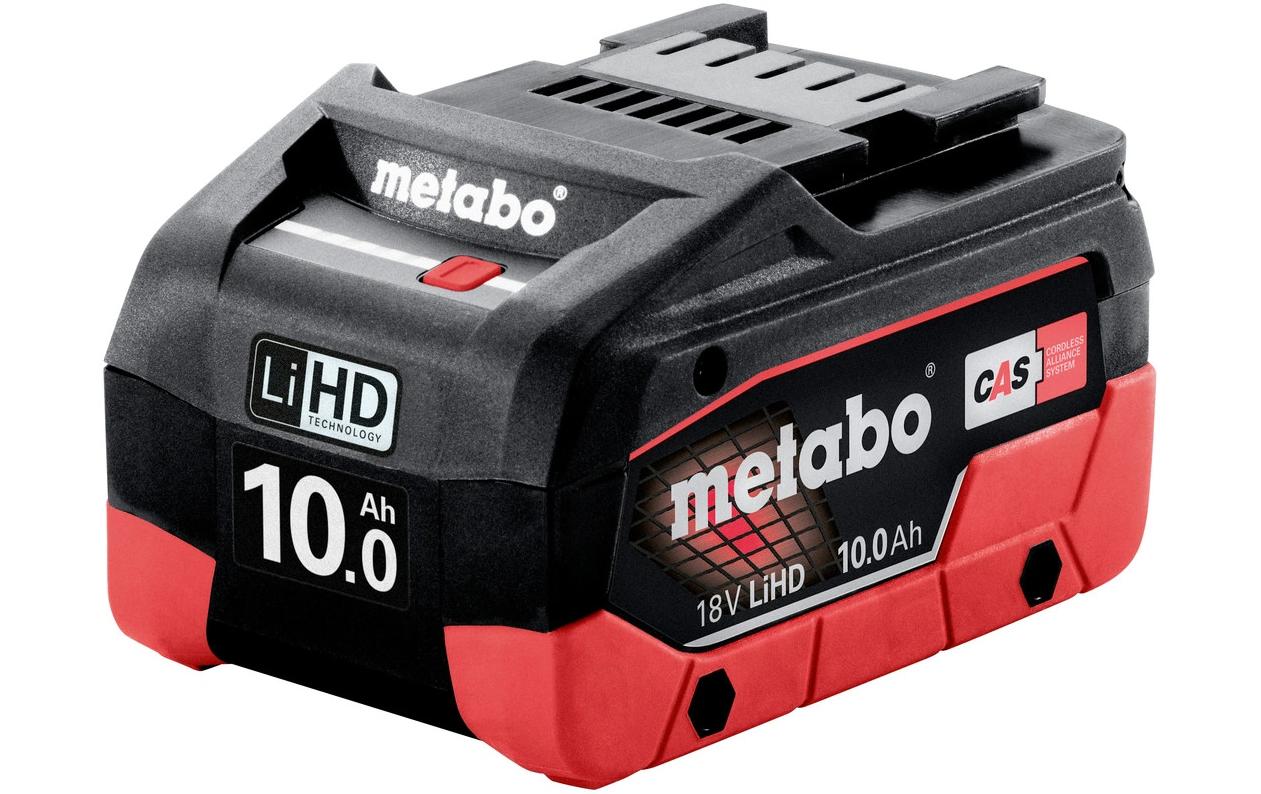 Metabo Akku 18 V 10000 mAh 180,00 Wh Li-Ion – für CAS Geräte