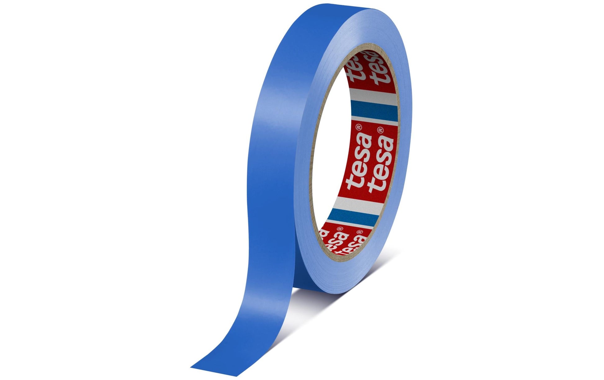 TESA 60404 – Verpackungsklebeband, PVC, Blau – 19 mm × 66 m – 1 Stück