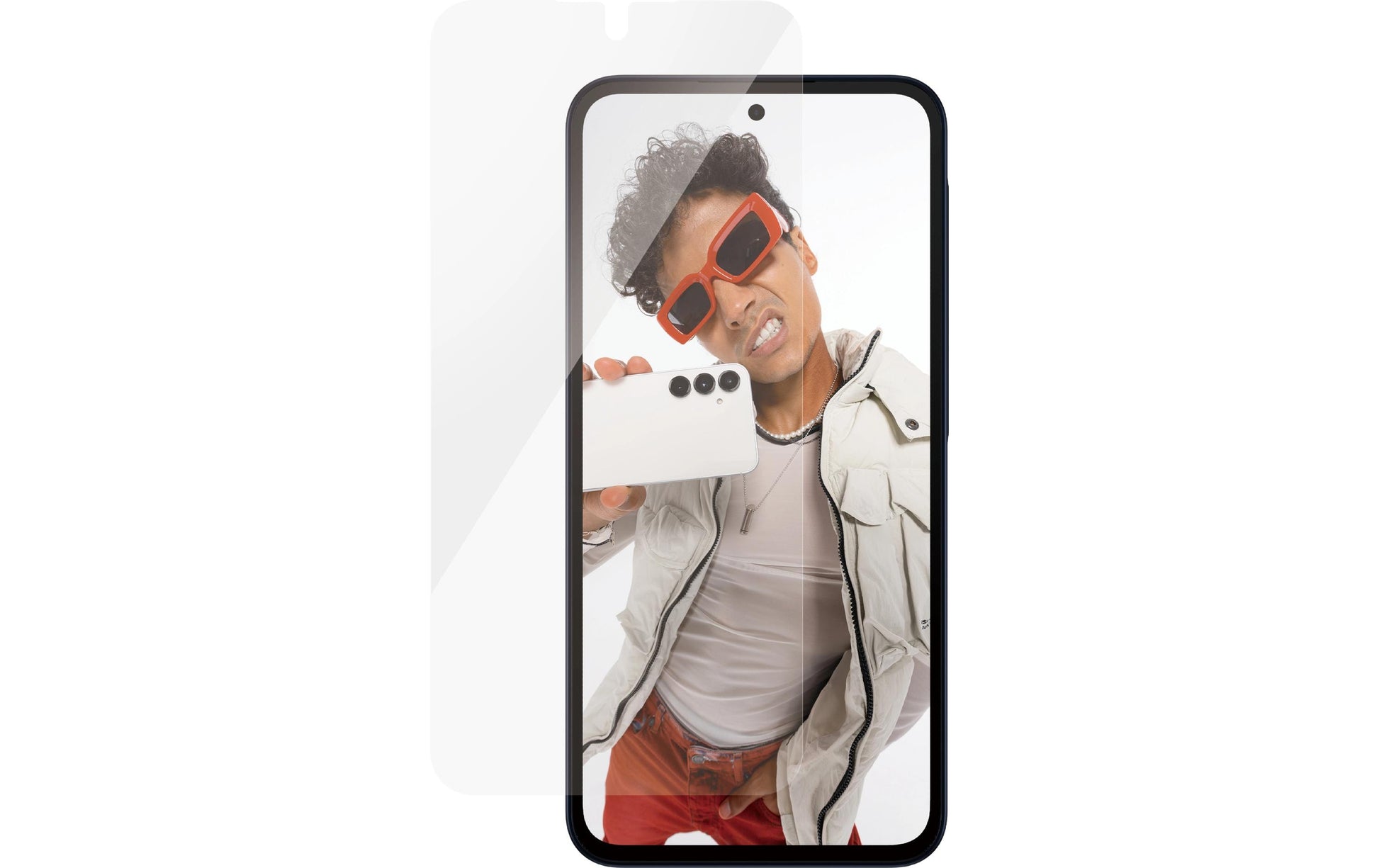 PanzerGlass SAFE. – Displayschutz (Panzerglas), Ultra-Wide Fit – für Galaxy A35 5G – mit Applikator