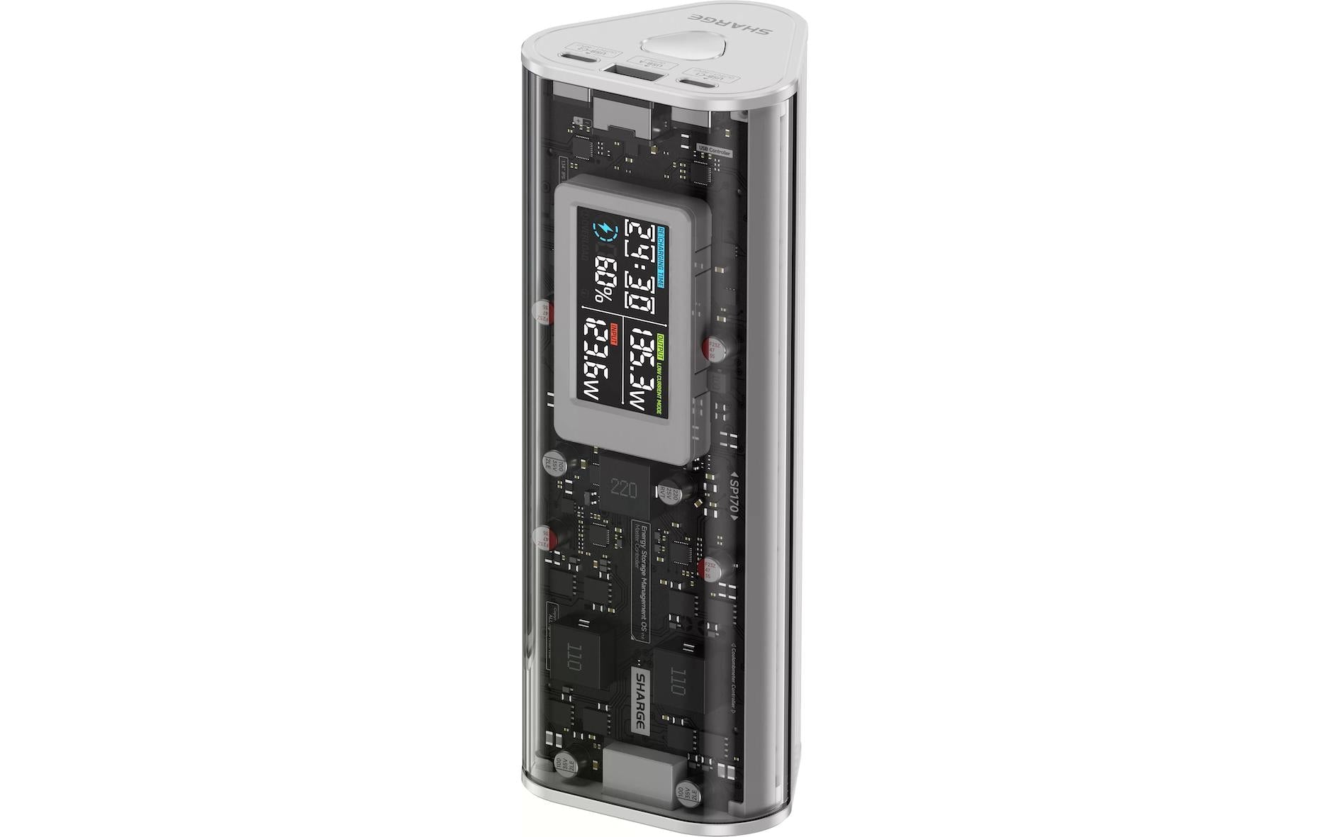 Sharge 170 Powerbank – 24'000 mAh, Weiss