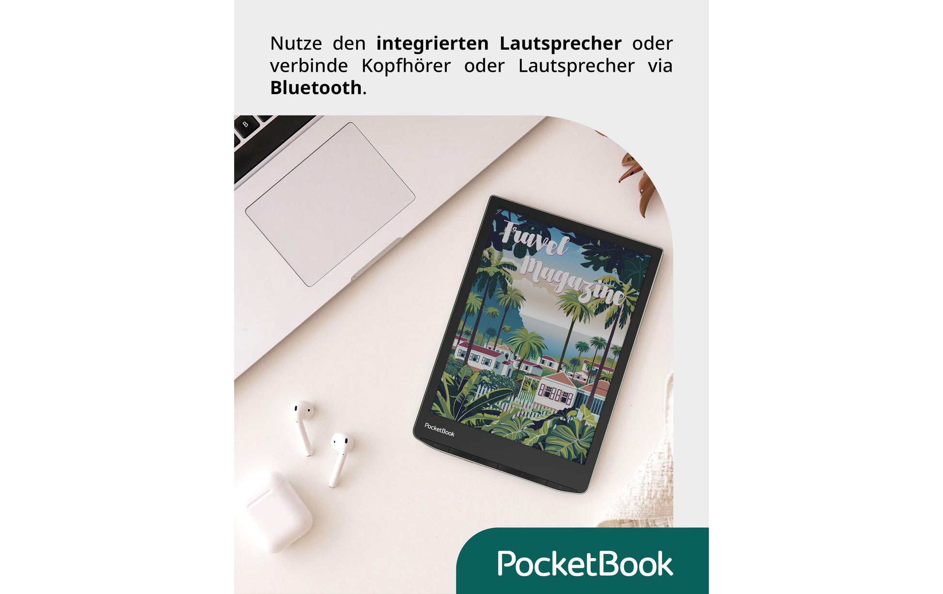 PocketBook InkPad Color 3 – 7,8" E-Ink Kaleido 3, 32 GB, IPX8, Schwarz
