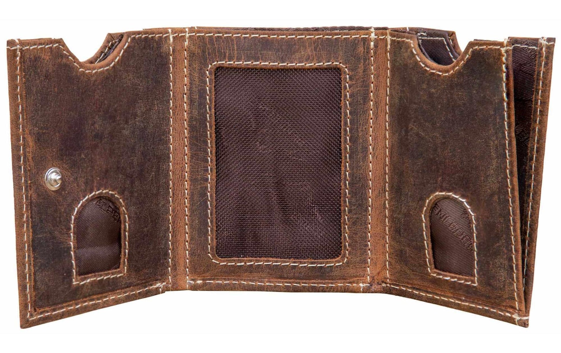 Alpenleder Brieftasche Pocket – 60 × 105 × 15 mm – Old Havanna – Leder