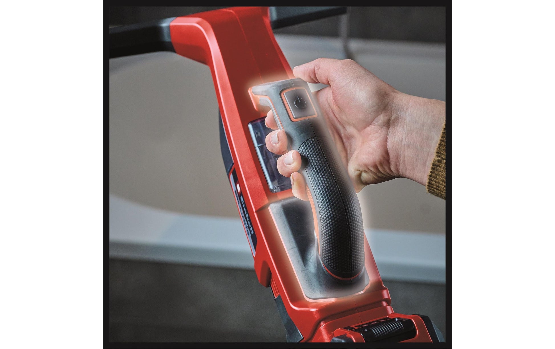 Einhell Fenstersauger BRILLIANTO – 18 V, rot