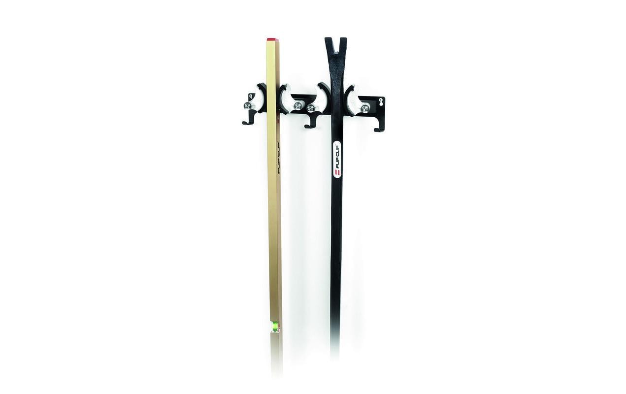 Flip Clip Wandhalterung – Stahl – Weiss – 30 kg