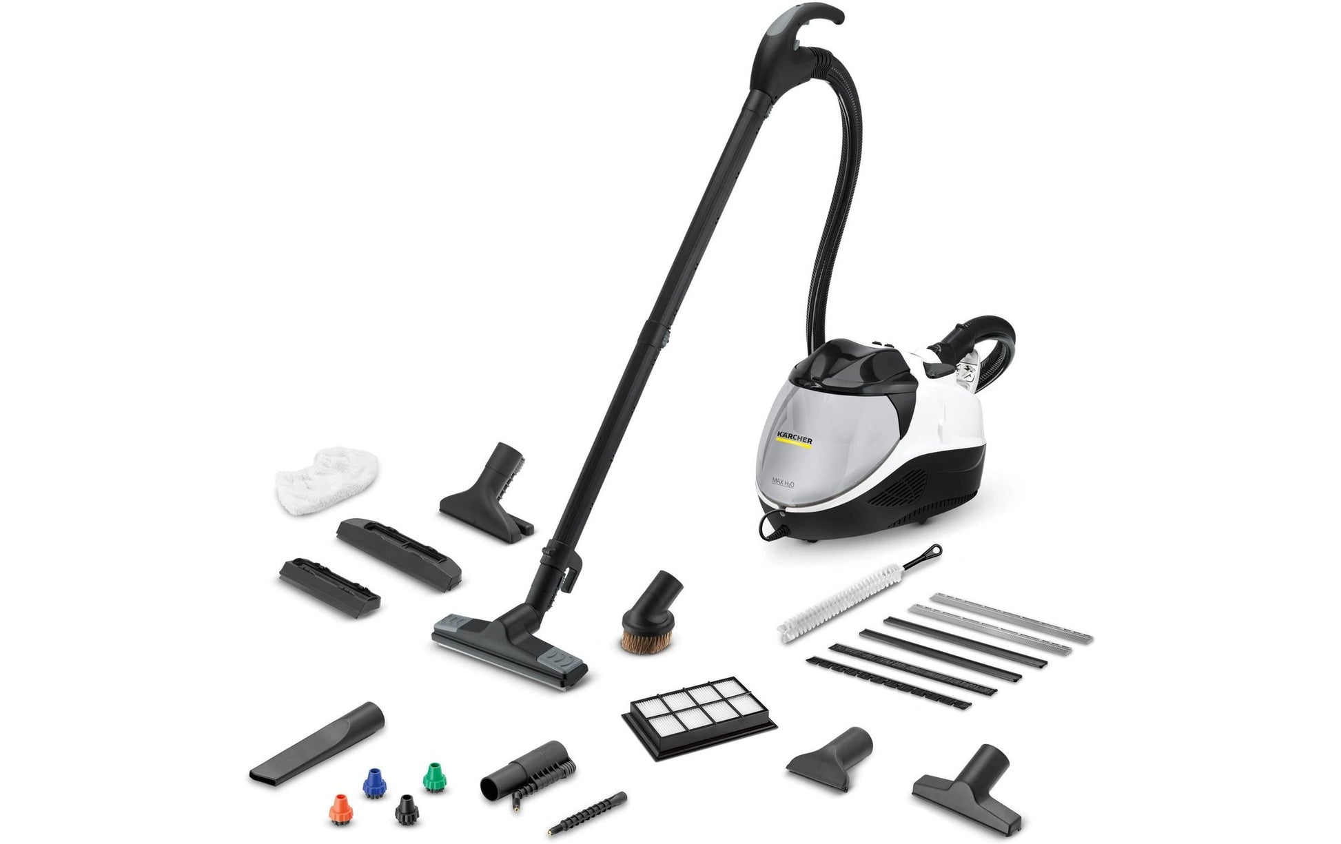 Kärcher Dampfreiniger – 450 ml, weiss, für alle Böden