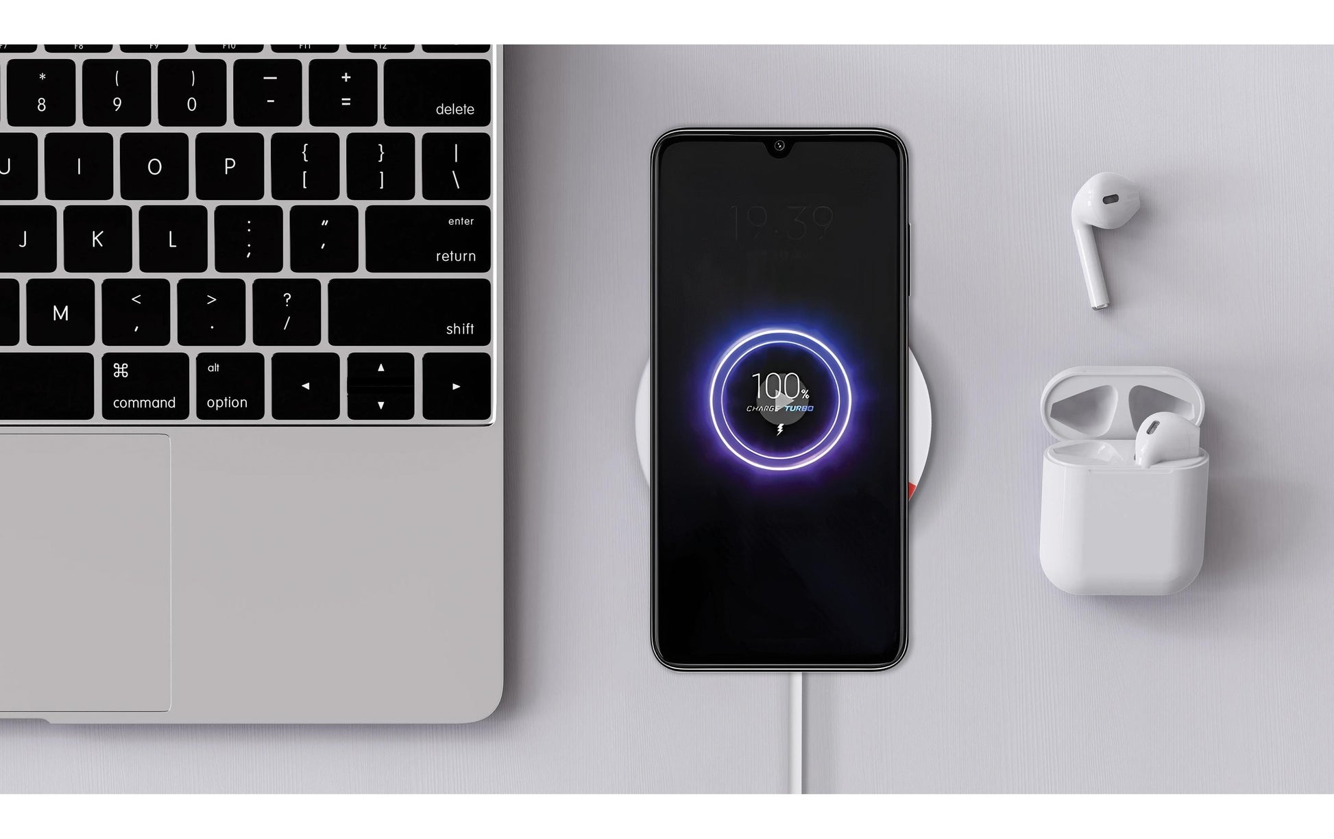 Skross Mag Ladepad – Qi – MagSafe-kompatibel – 10 W – für iPhone 12 und höher – Weiss