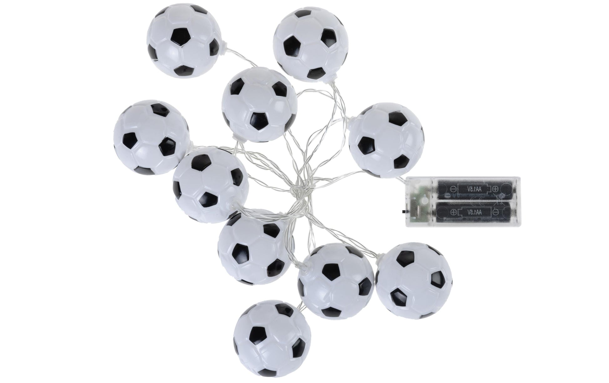 COCON Lichterkette – Starterset, 1,65 m, Warmweiss, nicht dimmbar, Timer, Weiss