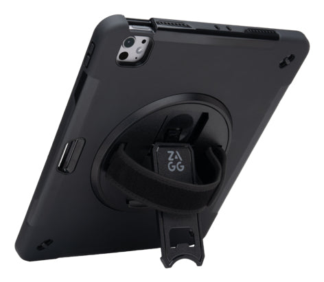 ZAGG Tablet-Hülle für iPad Air 13" (M3/M2) – Standby-Modus, schockresistent – Schwarz