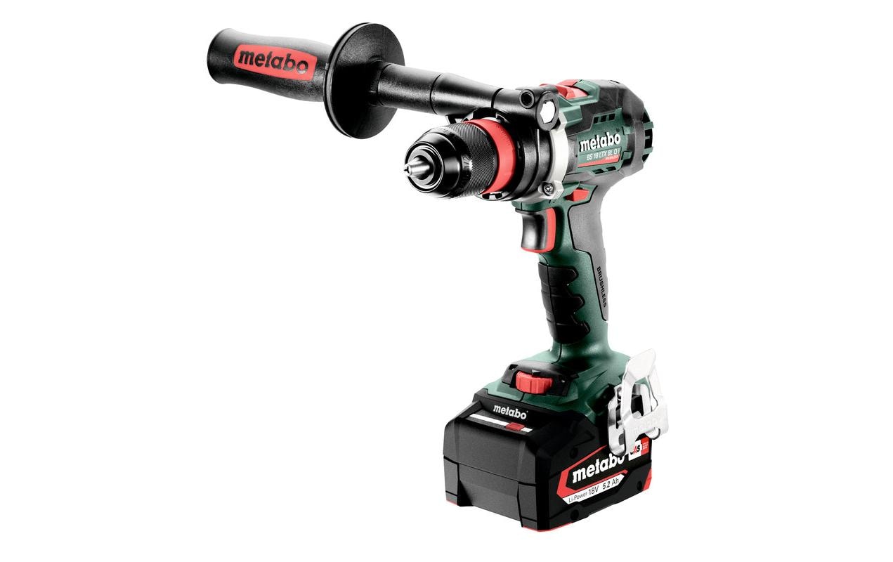 Metabo Akku-Bohrschrauber BS 18 LTX BL Q I – 18 V (CAS) – Schnellspannbohrfutter (Ø 13 mm) – mit Akku & Ladegerät
