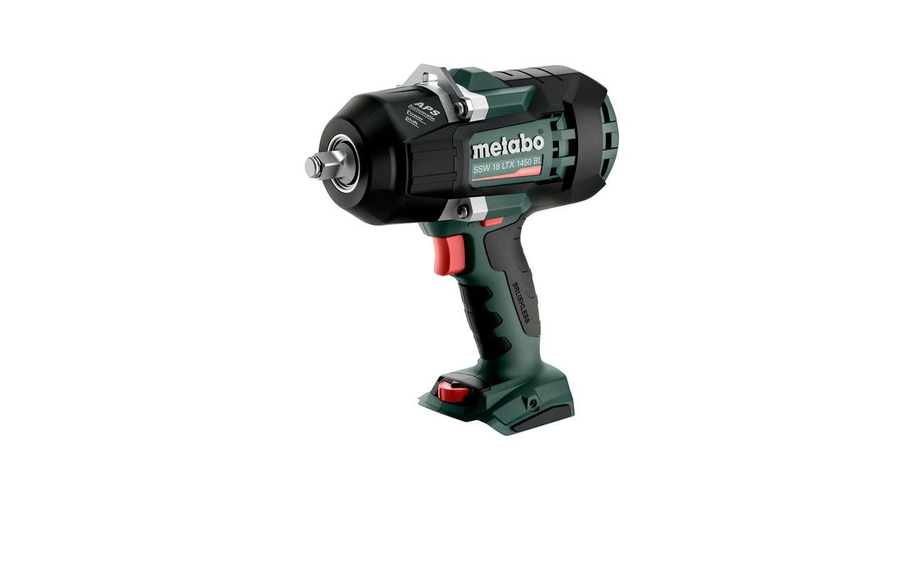 Metabo Schlagschrauber SSW 18 LTX 1450 BL – 18 V (CAS) – 1/2" – 1450 Nm – Solo – Brushless