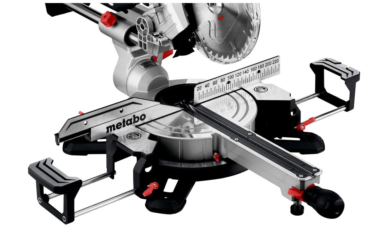 Metabo Kappsäge KGS 254 M – 1 800 W – Spindelhals – Sägeblatt-Ø 254 mm – Ohne Zubehör