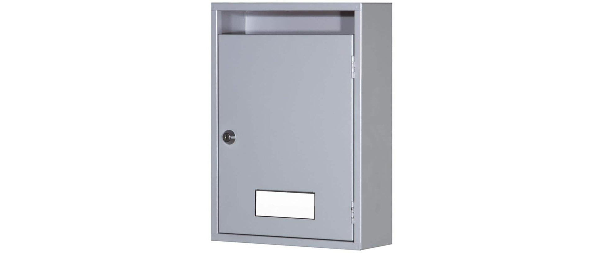 Huber Dokumentenkassette – Stahl, grau, 258 × 100 × 360 mm