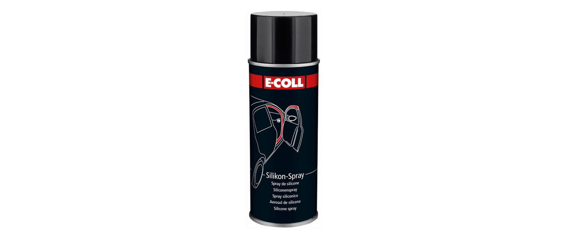 E-Coll Silikonspray – für Metall und Kunststoff – 400 ml – lösungsmittelfrei