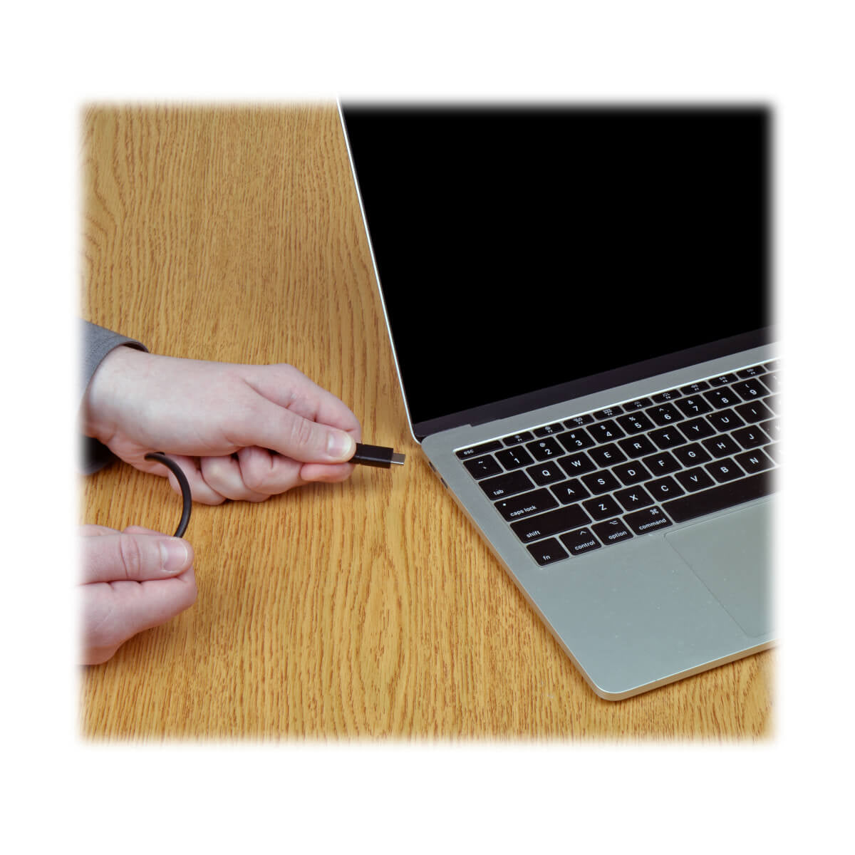 Tripp Lite U444-006-H4K6BE USB-C zu HDMI Kabel – 4K (3840 × 2160) @ 60 Hz, 4:4:4, 1,8 m, Thunderbolt 3 kompatibel