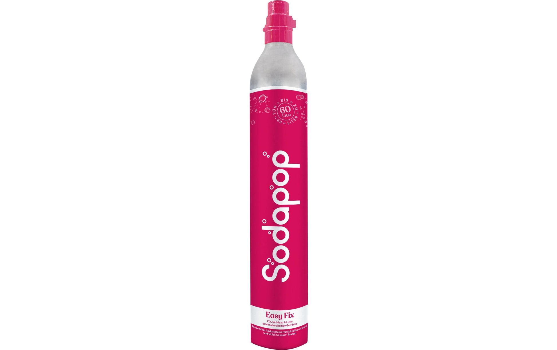 mySodapop Sodapop – CO2-Zylinder – 425 g, für Wassersprudler