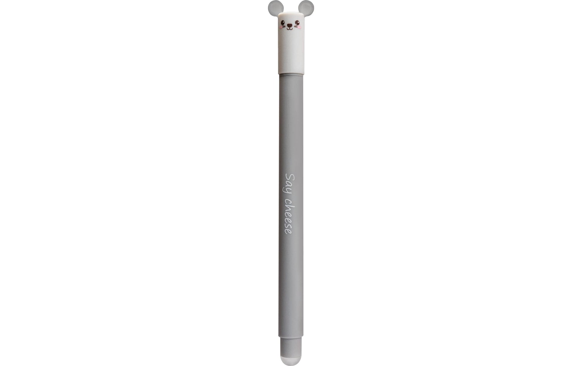 Eberhard Faber Animal Erase It Gelschreiber – Blau, 0,7 mm, radierbar, Kappe, nachfüllbar