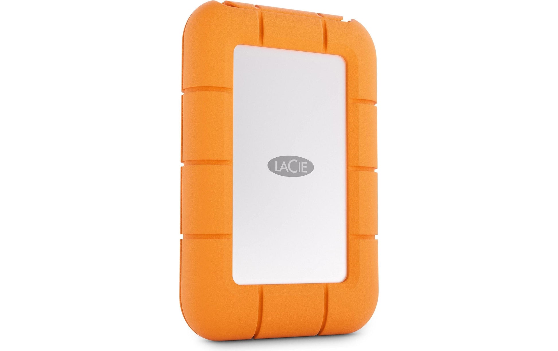 LaCie Rugged Mini Speichergerät – 2 TB, USB-C (USB 3.2 Gen 2x2), Orange