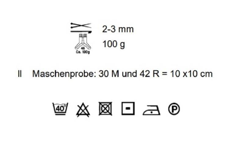 Rico Design Sockenwolle Soft Vintage 4-fädig Garn Flieder – 100 g, 420 m, Nadel 2 mm, 75% Schurwolle/25% Polyamid