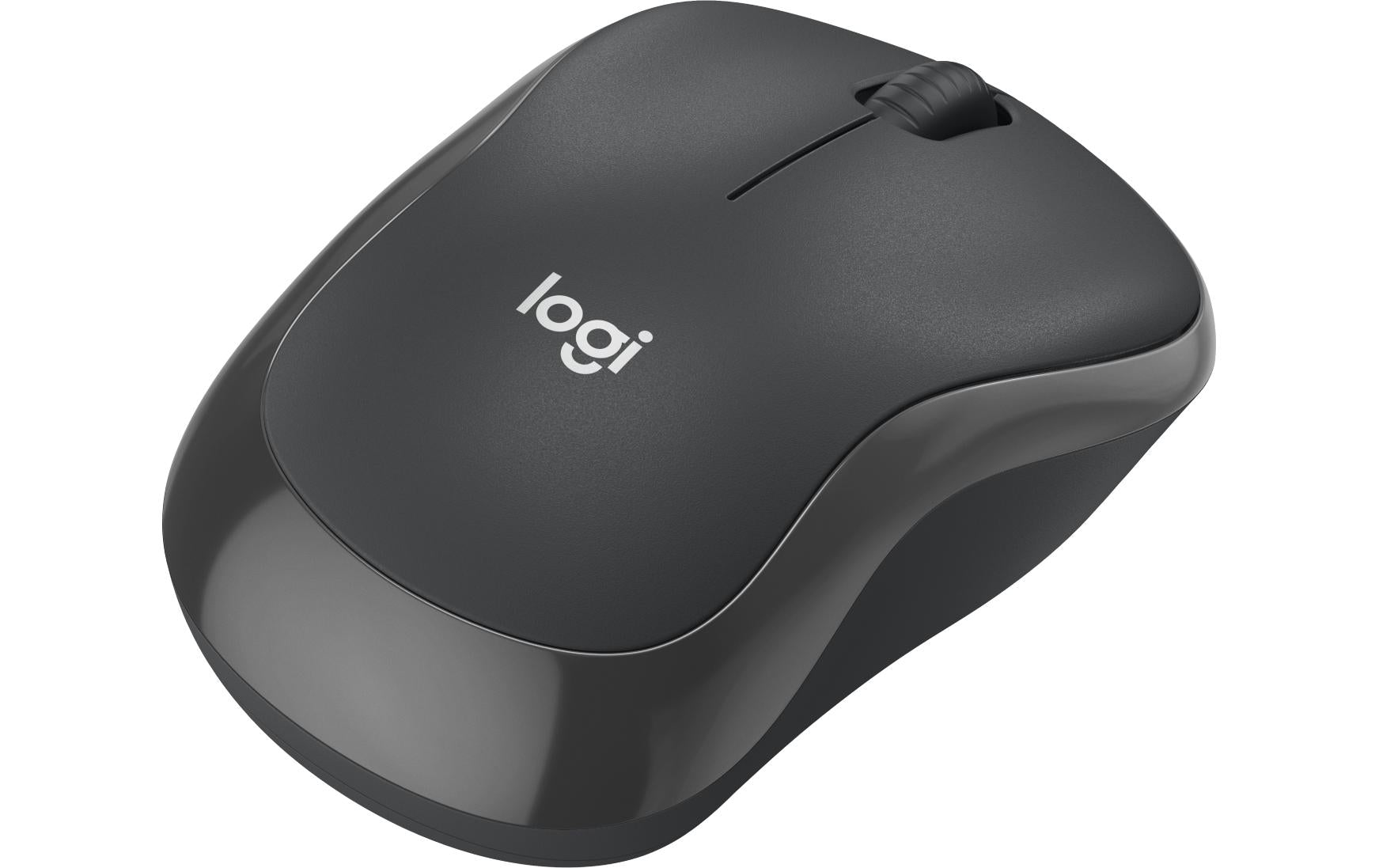 Logitech M240 für Business Maus – kabellos, Bluetooth + 2,4 GHz, Graphit