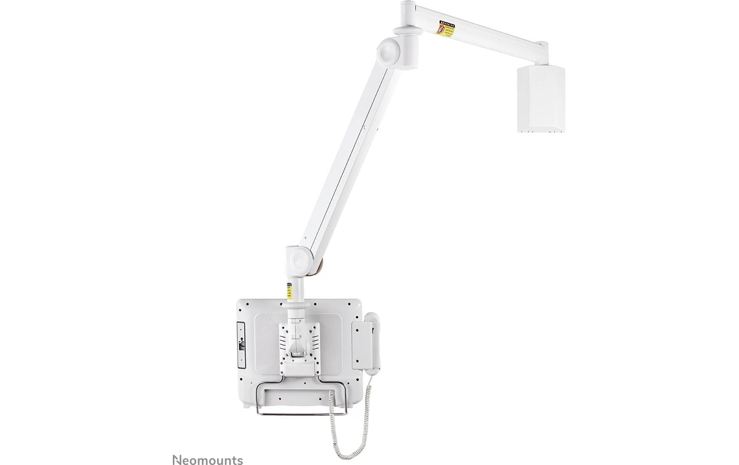 Neomounts FPMA-HAW100 – Monitorhalterung – bis 24", VESA 100 × 100 mm, 6 kg, höhenverstellbar, silber