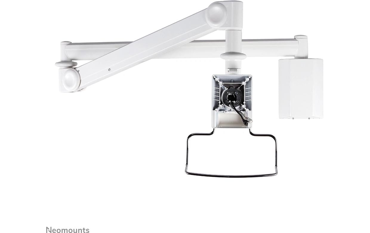 Neomounts FPMA-HAW100 – Monitorhalterung – bis 24", VESA 100 × 100 mm, 6 kg, höhenverstellbar, silber