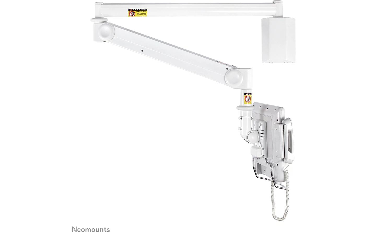 Neomounts FPMA-HAW100 – Monitorhalterung – bis 24", VESA 100 × 100 mm, 6 kg, höhenverstellbar, silber