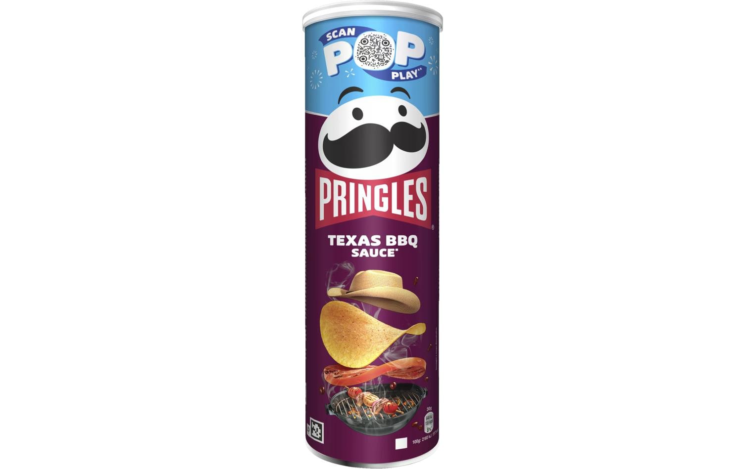 Pringles Chips – Texas BBQ – 185 g