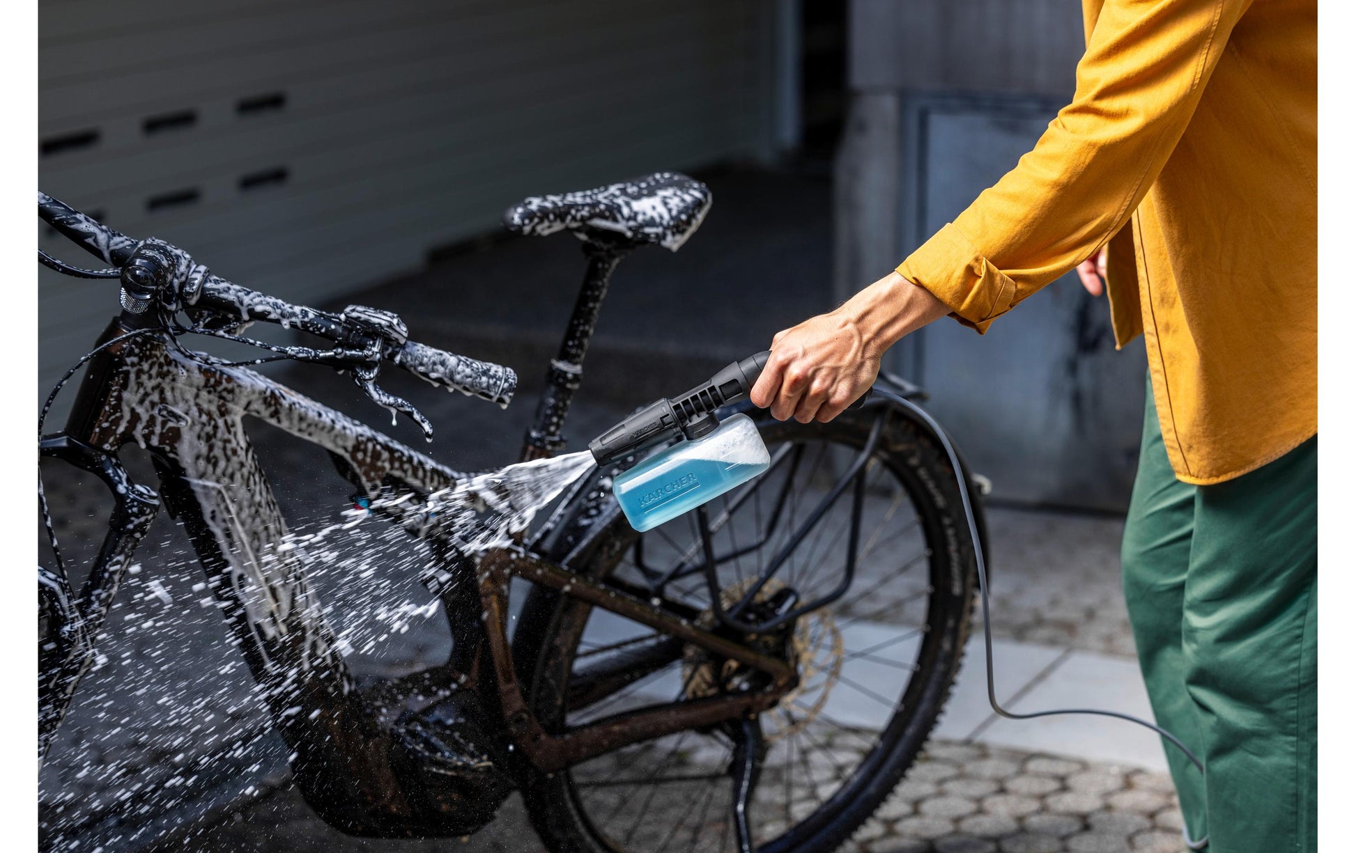 Kärcher Düse 2.644-419.0 (Kegeldüse) – schwarz/weiss, für OC3, OC 3 Plus, OC 3 + Bike und andere – 6,1 × 16,5 × 10,5