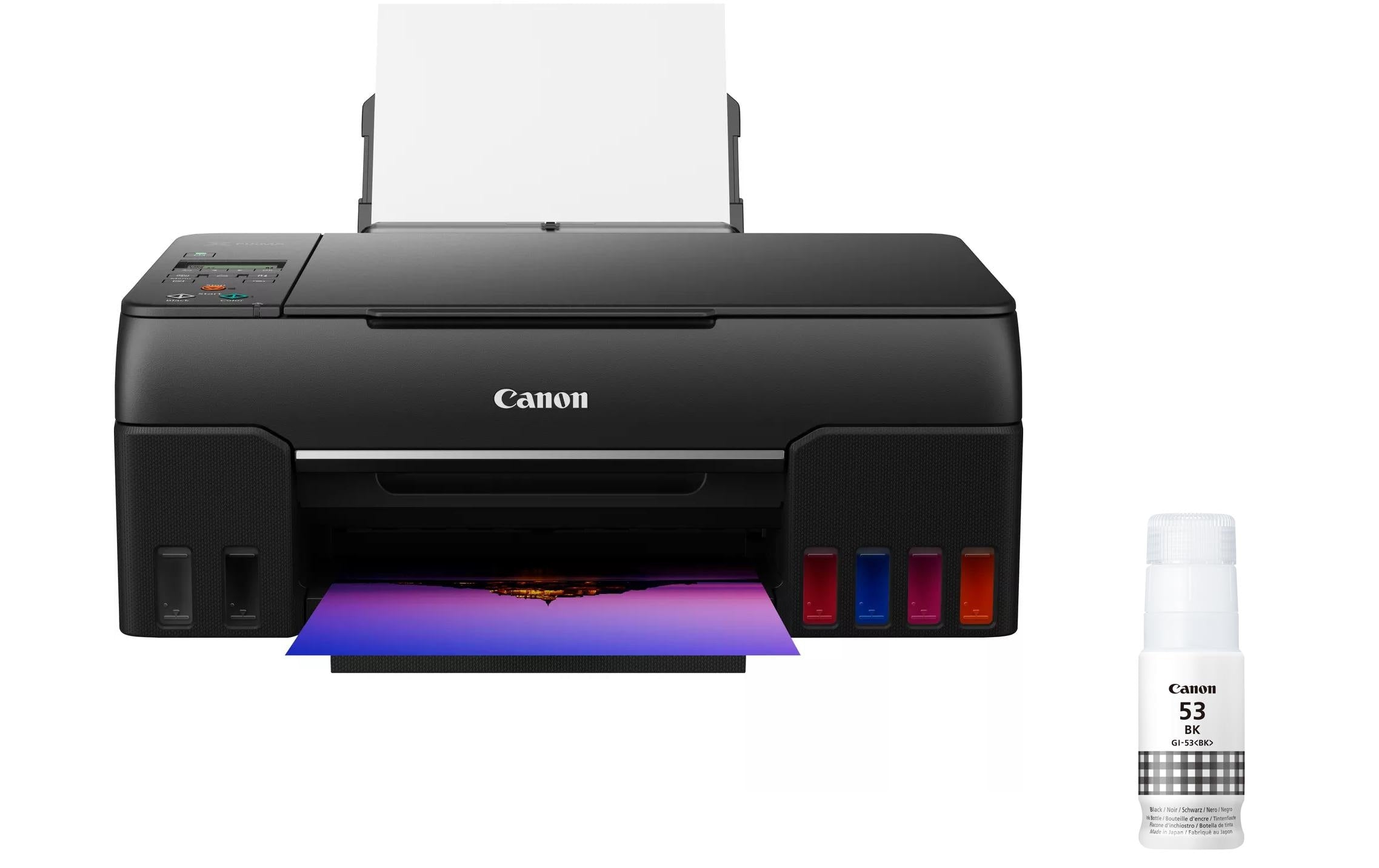 Canon Pixma G650 – Farbiges Tintenstrahl-MFP A4, 3-in-1 – USB – 3,9 ppm S/W, 3,9 ppm Farbe