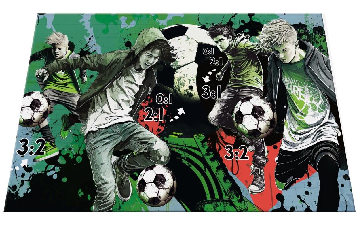 HERMA Schreibunterlage – Street Soccer – 550 × 350 mm – Kunststoff, rutschfest