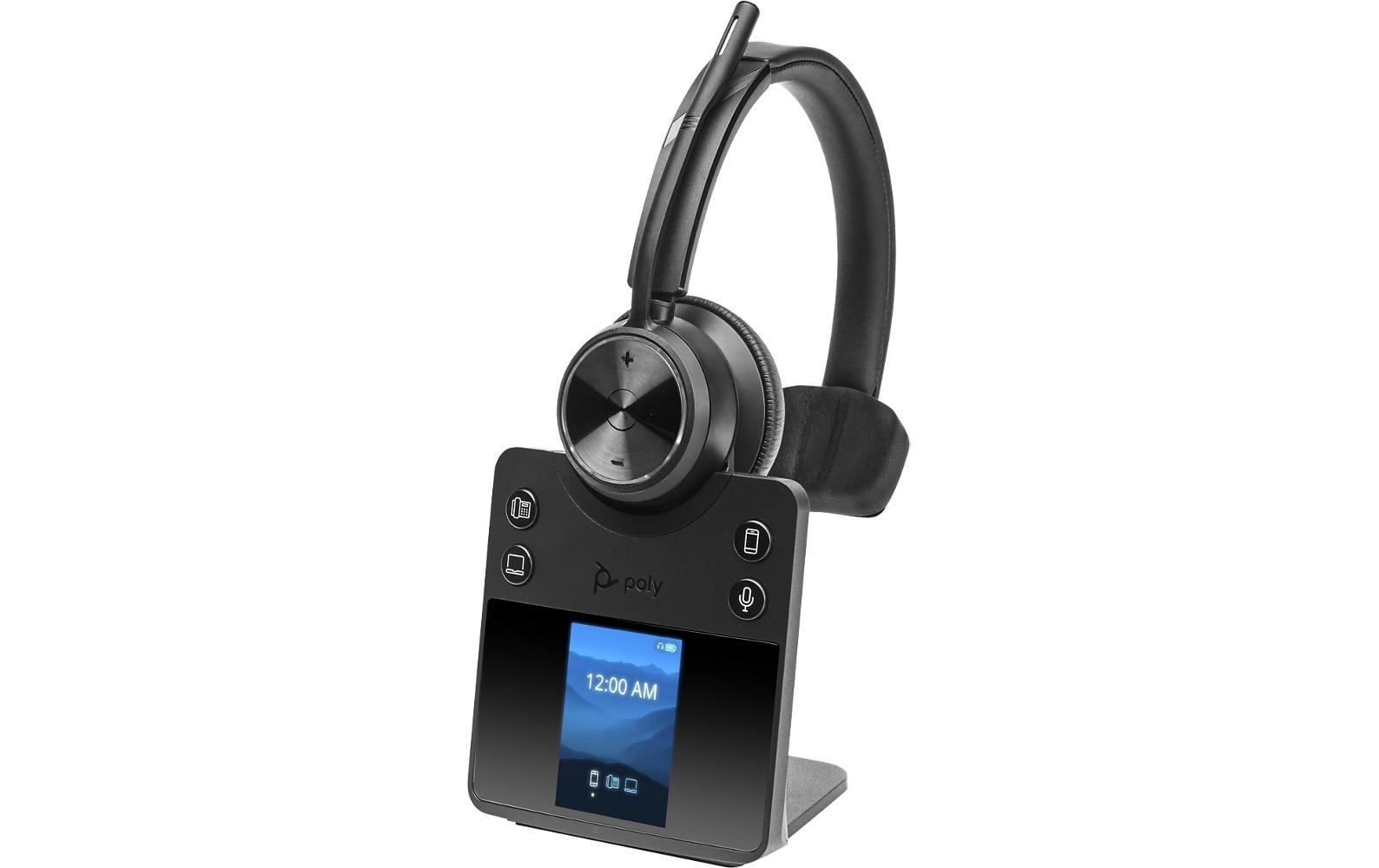 Poly Savi 7410 – Mono Headset – DECT – für PC/Mac – schwarz – bis 13 h