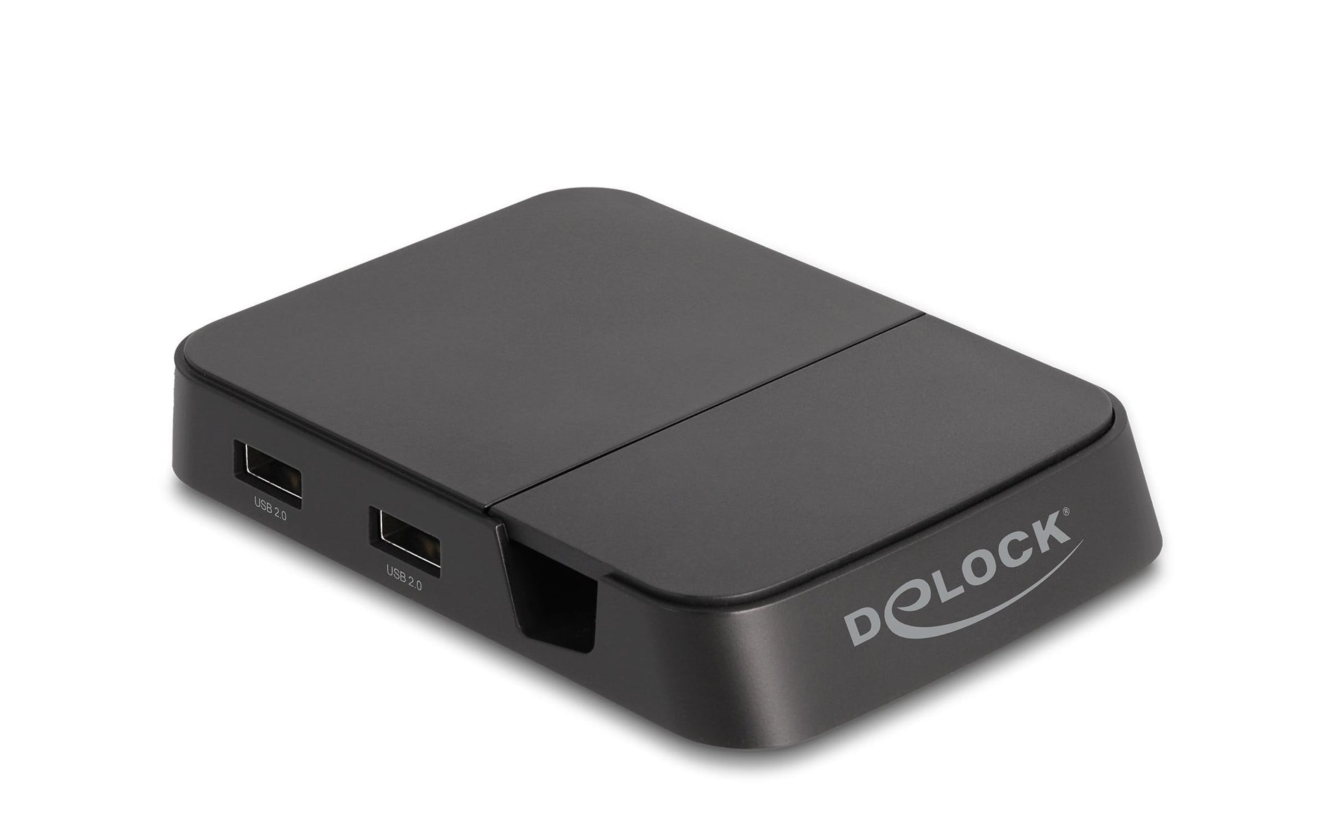 DeLOCK USB-C Dockingstation, 1× HDMI, 2× USB-A, mit Halterung – für Apple (USB-C)