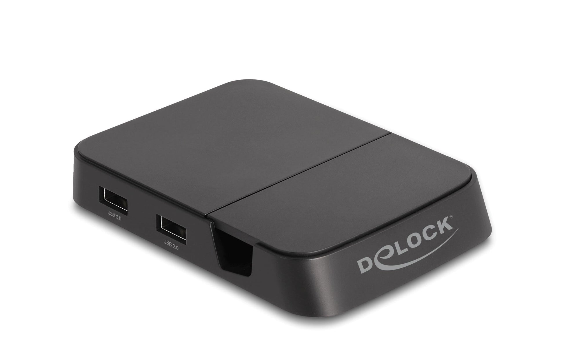 DeLOCK USB-C Dockingstation, 1× HDMI, 2× USB-A, mit Halterung – für Apple (USB-C)