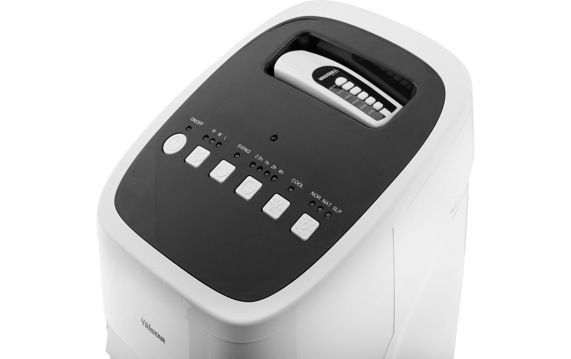 Tristar Turmventilator AT-5465 – 60 W, 3 Stufen, oszillierend, Timer, Fernbedienung, 310,8 m³/h, 61,7 dB(A), W
