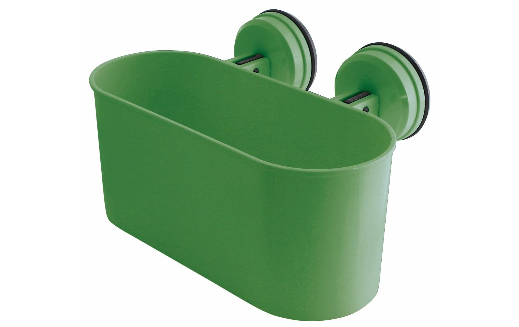 Eurotrail Utensilienhalter (wandmontiert) 26 × 10,8 × 11,9 cm, ABS, grün, für Campingküche