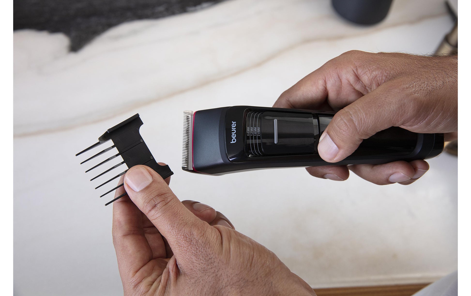 Beurer Haarschneider MN5X – Netzbetrieb, Schnittlänge 3–25 mm – Schwarz