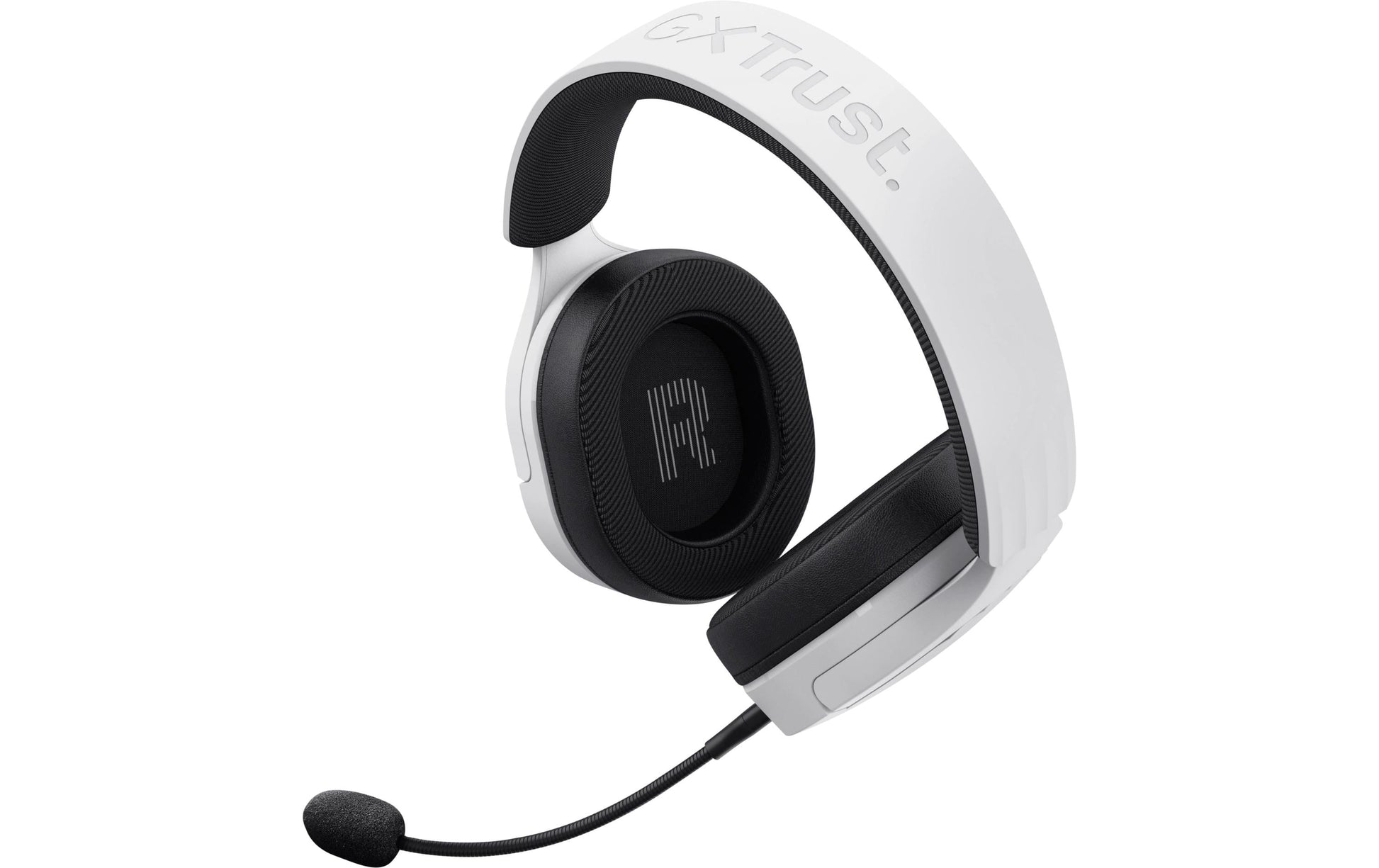 Trust GXT490 FAYZO Gaming-Headset – Over-Ear, Stereo, Verkabelt (USB-A), ANC, Weiss