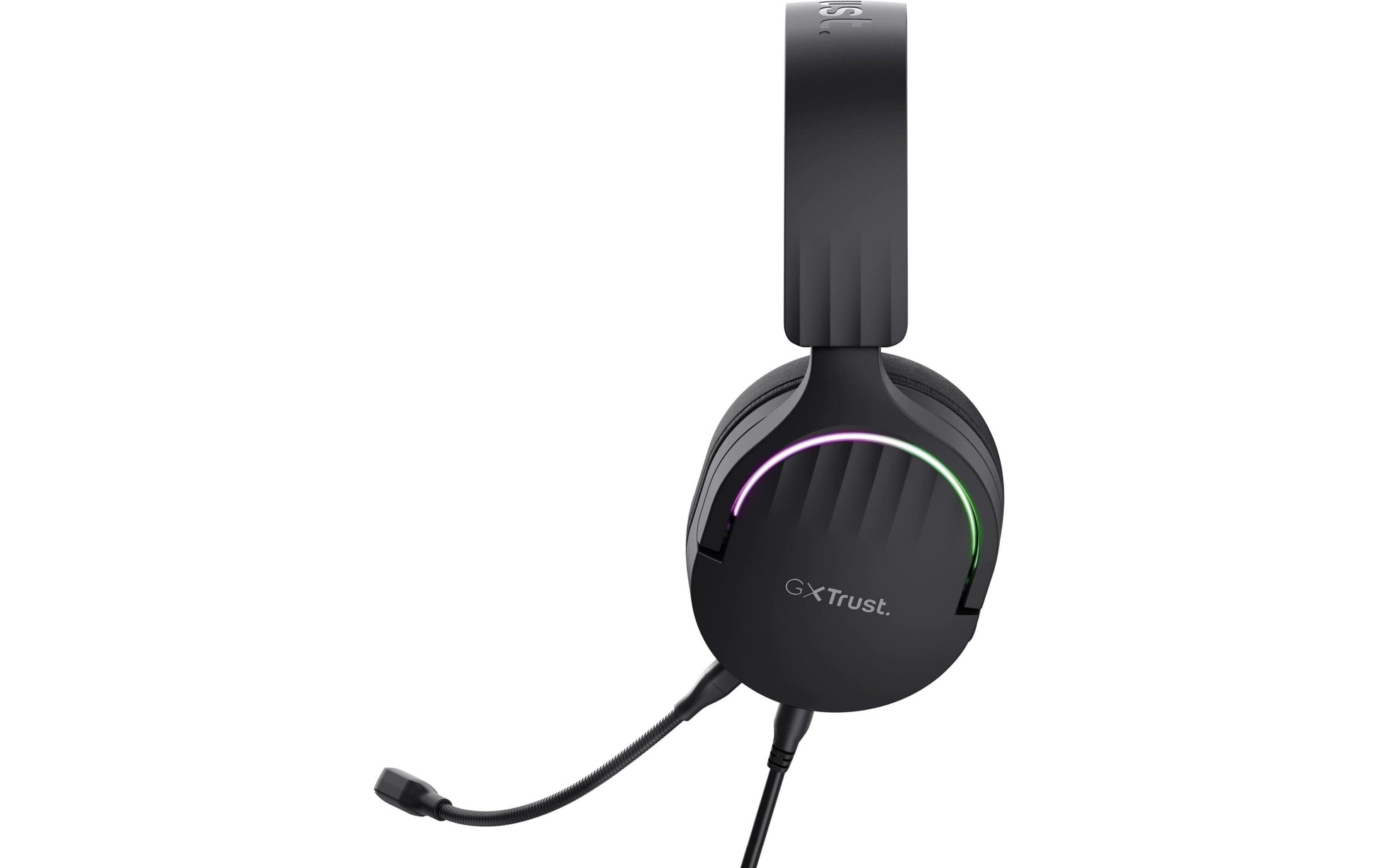 Trust GXT490 FAYZO Gaming-Headset – Over-Ear, Stereo, Kabelgebunden, USB-A, Schwarz