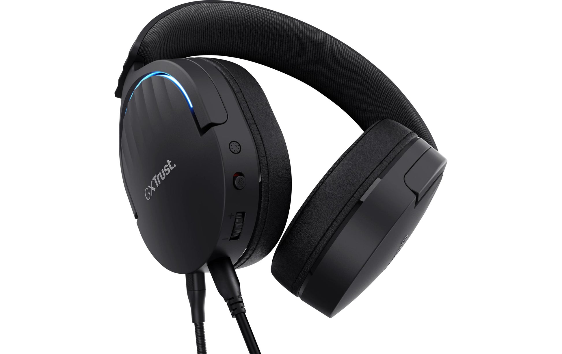 Trust GXT490 FAYZO Gaming-Headset – Over-Ear, Stereo, Kabelgebunden, USB-A, Schwarz