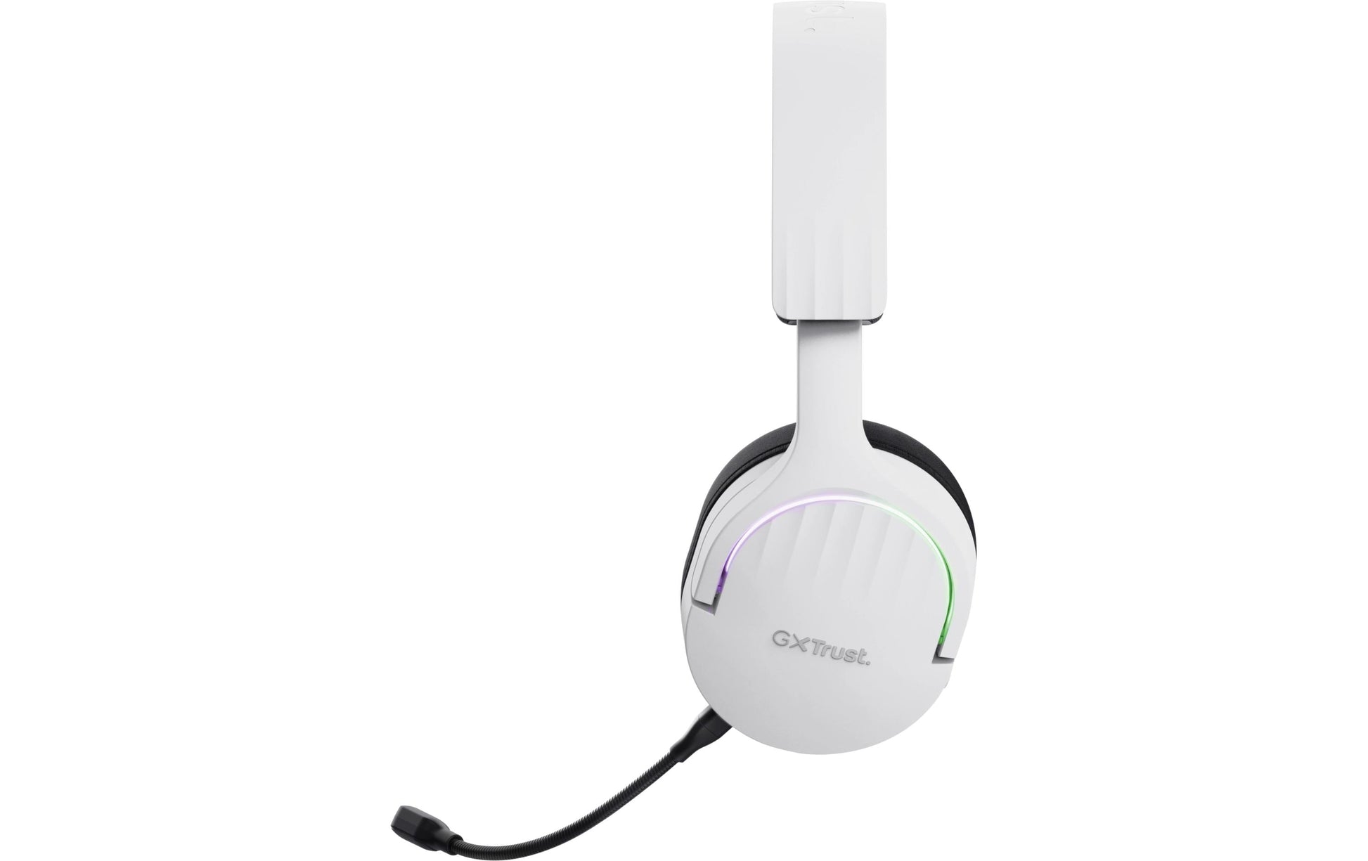 Trust GXT 491W FAYZO – Gaming-Headset – Kabelgebunden, abnehmbares Mikrofon, Surround-Sound – Weiss