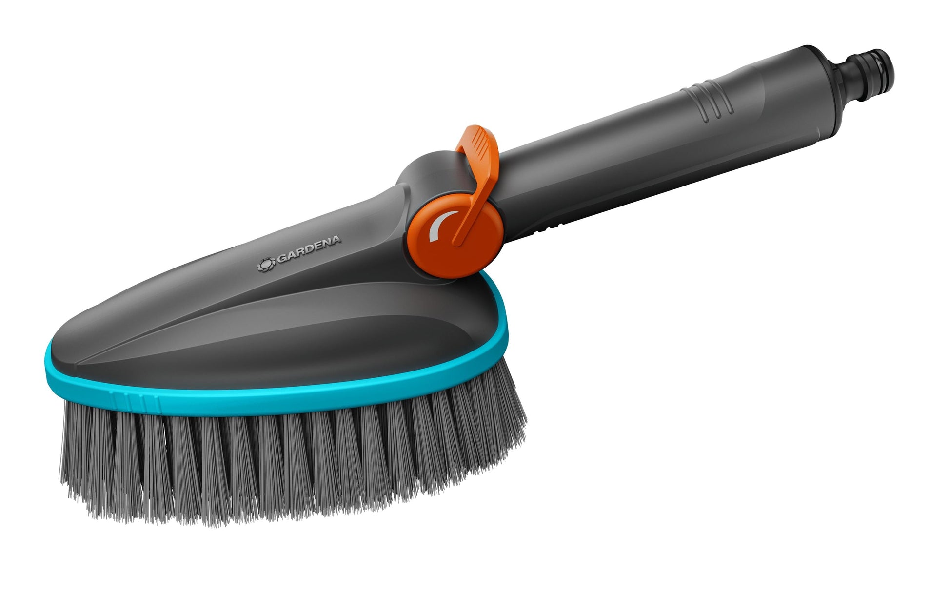 Gardena Scheuerbürste Cleansystem – weich, Kunststoff, 31×8,7×14,5 cm, grün/grau/orange