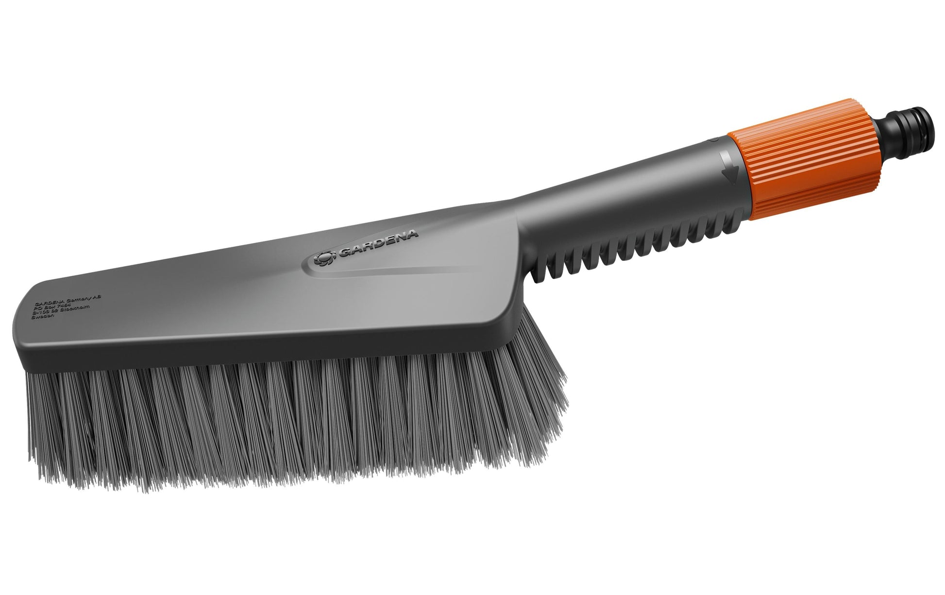 Gardena Scheuerbürste Cleansystem – 32×8,4×10,8 cm, grau/orange, 1 Stück