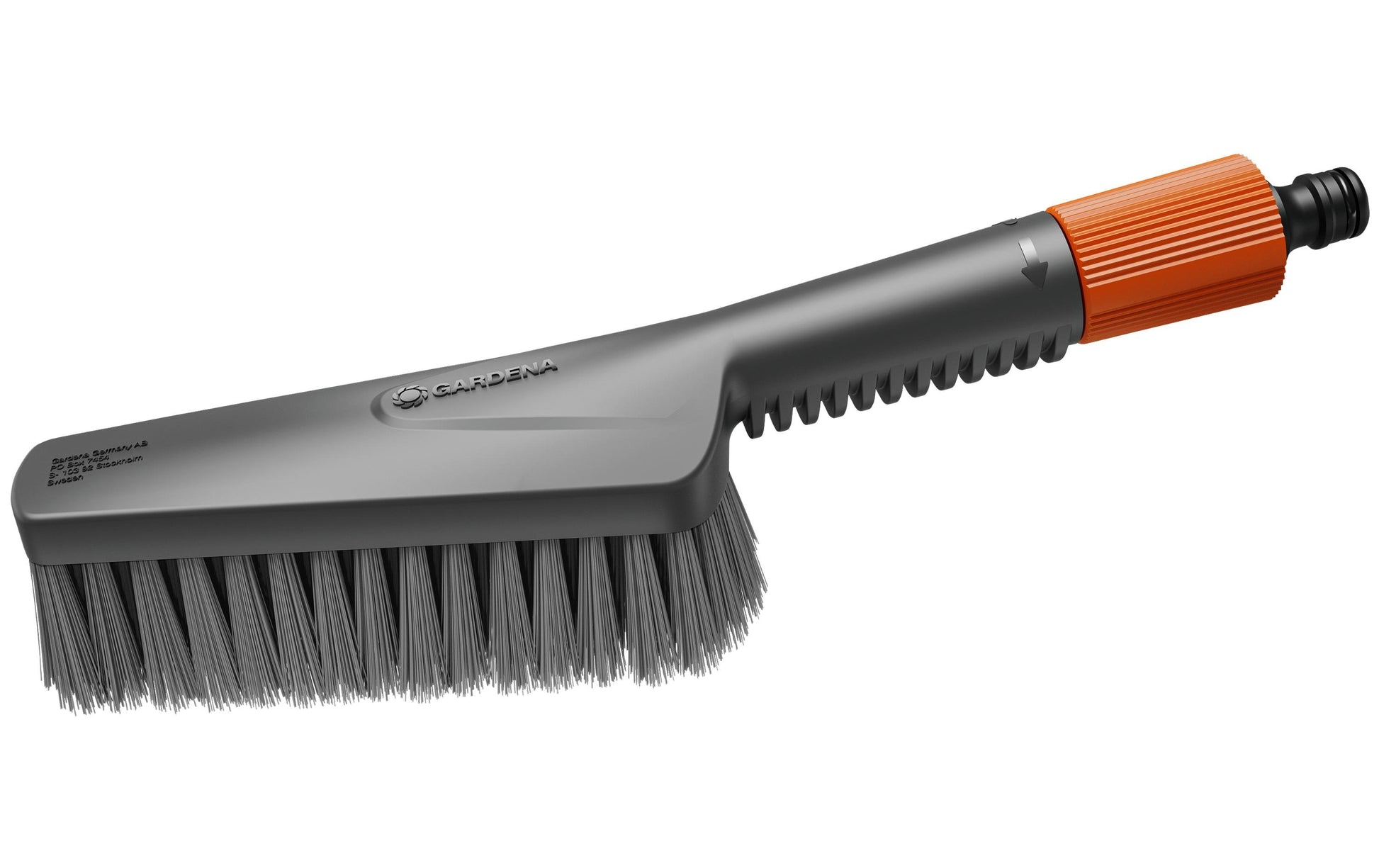 Gardena Scheuerbürste – 30,2×7,1×10,3 cm, grau/orange, 1 Stück