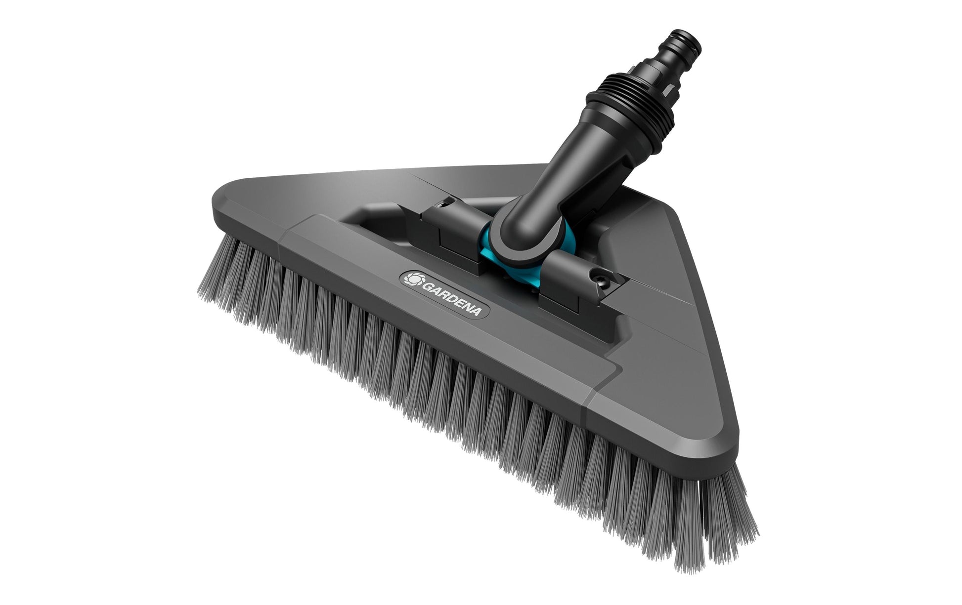 Gardena Scheuerbürste Cleansystem – weich, 28,7×17×12 cm, schwarz/grau