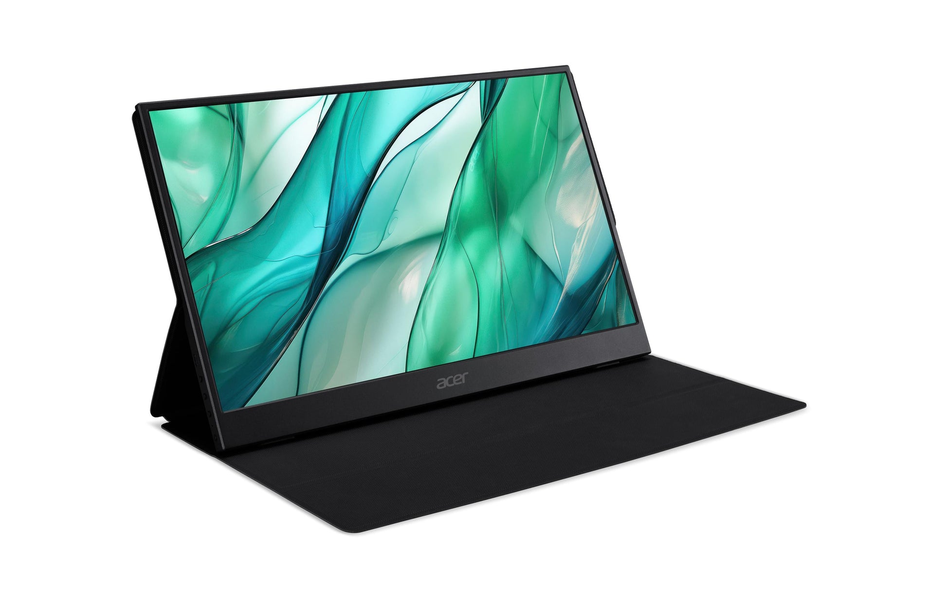 Acer PM161QB – Portabler Monitor, 15,6", 1920 × 1080 (Full HD), IPS, 60 Hz, 250 cd/m², 2× USB-C, Schwarz