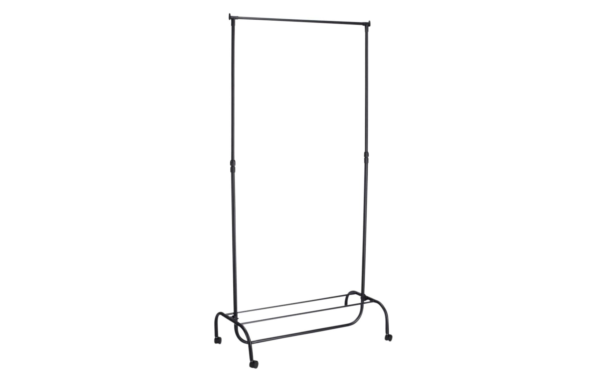 Zeller Present Garderobenständer – Metall/Kunststoff – Schwarz – 1'080 mm