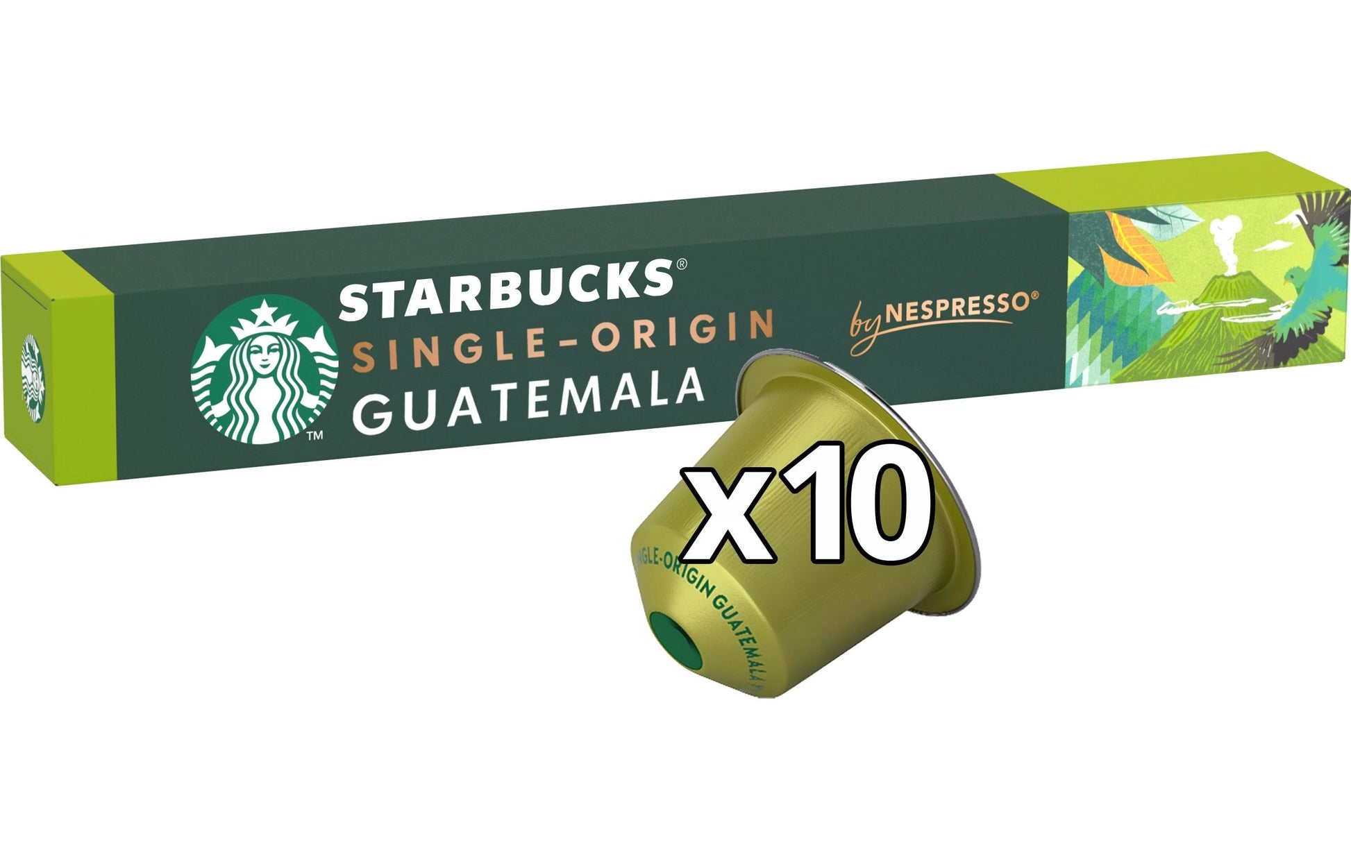 Starbucks Guatemala – Kapseln für Nespresso – Espresso, 10 Kapseln