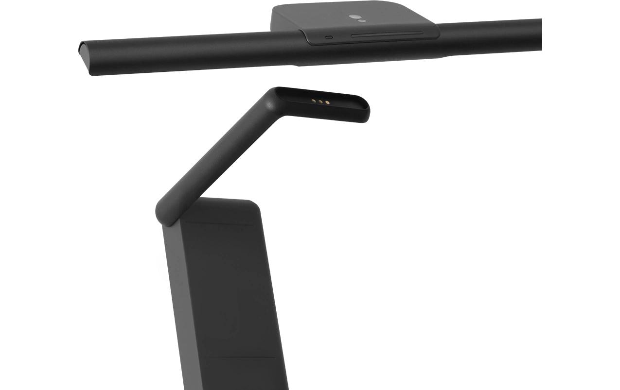 BenQ Monitor-Lichtleiste LaptopBar – 700 lm, Farbtemperatur einstellbar, dimmbar, USB – Schwarz