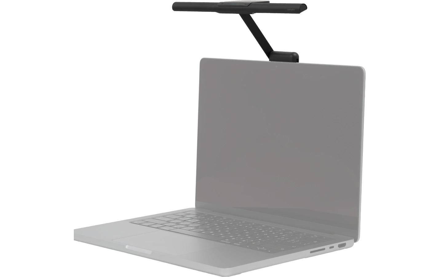 BenQ Monitor-Lichtleiste LaptopBar – 700 lm, Farbtemperatur einstellbar, dimmbar, USB – Schwarz